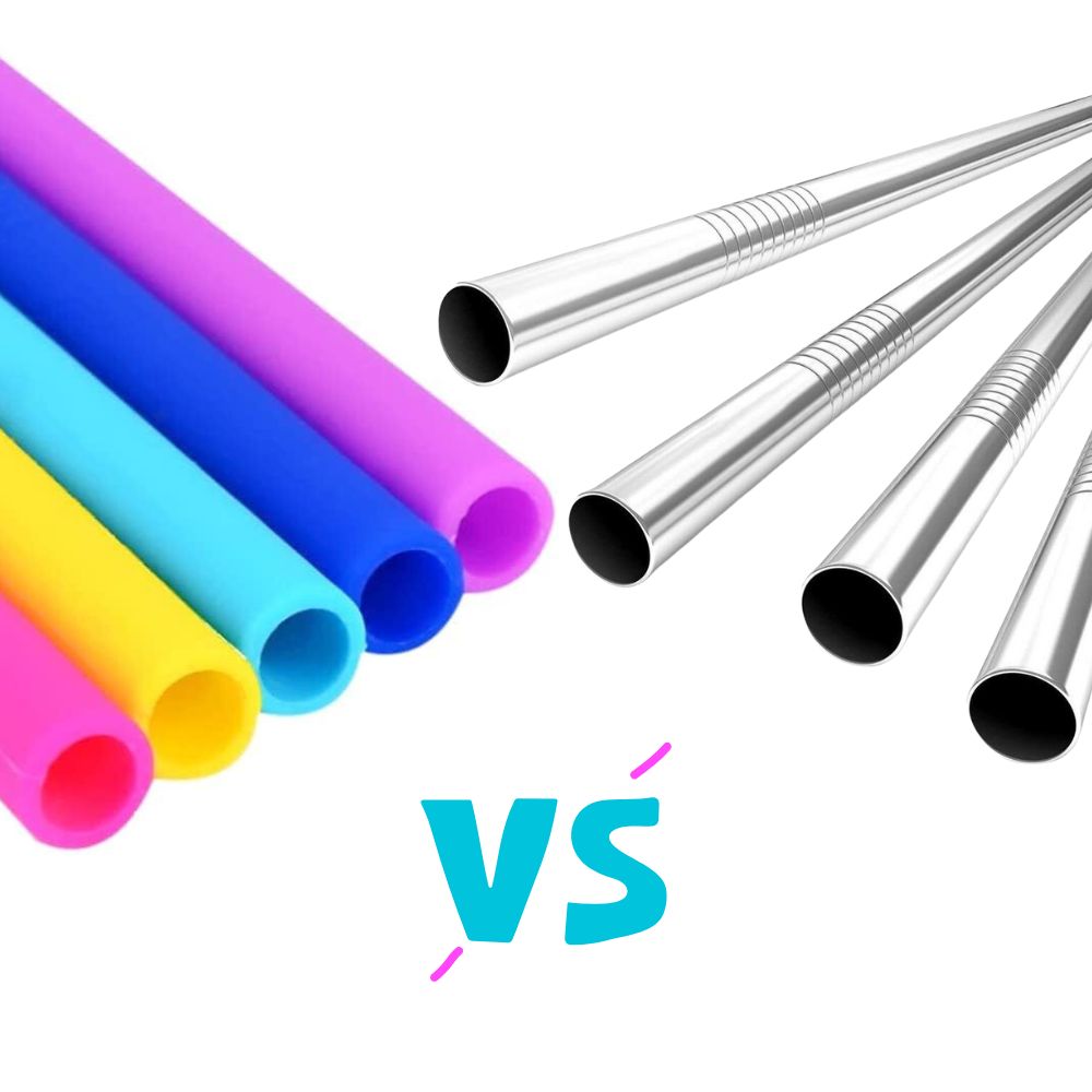 Rubber Straws vs. Metal Straws